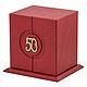 Набор для чая с подстаканником С юбилеем 50 лет! (кожаный футляр). Подарочные боксы. АРТ-студия Классик. Ярмарка Мастеров.  Фото №6