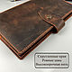 Planning Midori notebook made of genuine leather. Notebook. KullikovCraft. My Livemaster. Фото №9