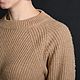 Кашемировый свитер женский жемчужной резинкой. Свитеры. Knit_Ox   Оксана. Ярмарка Мастеров.  Фото №6