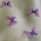 Conjunto de mariposa de organza 3D. lila. Applications. MMonro (MMonro). Online shopping on My Livemaster.  Фото №2