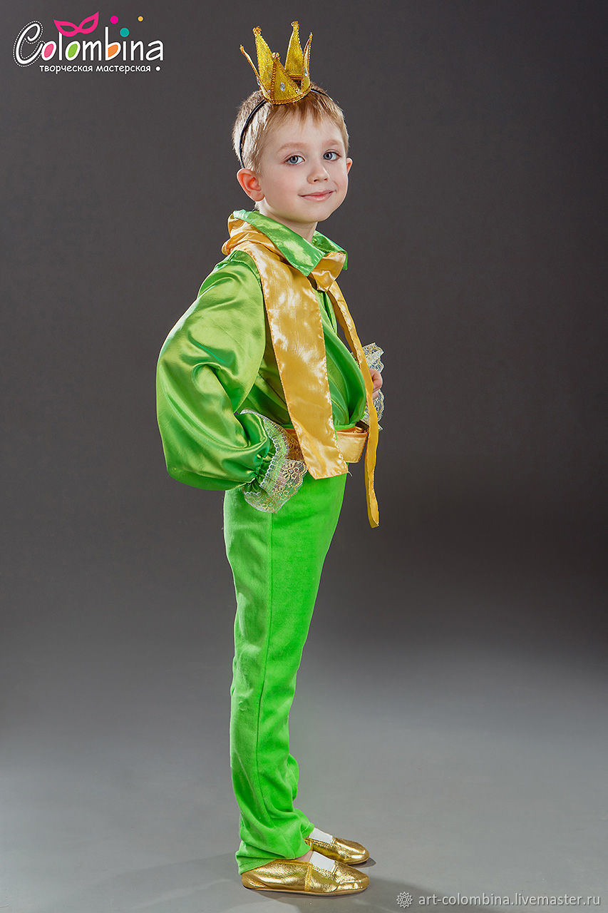 Пользовательский Детский костюм короны и халат накидка супергероя принца или принцессы