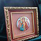 Painting on enamel.The icon guardian angel. Figurines in Russian style. Enamel63. Online shopping on My Livemaster.  Фото №2