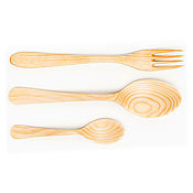 Посуда handmade. Livemaster - original item A set of cutlery - fork, large and teaspoons. VLN1. Handmade.