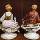 Винтаж: Старинные фарфоровые статуэтки Capodimonte, Италия. Статуэтки винтажные. Замочная скважина. Ярмарка Мастеров.  Фото №5