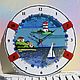 watch glass, fusing lighthouse. Watch. LiliaGorbach Glass. Online shopping on My Livemaster.  Фото №2