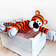 Order Tiger Edgar. knitted toy. GALAtoys. Livemaster. . Stuffed Toys Фото №3