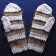 Варежки женские из собачьей шерсти. Варежки. Warm Yarn. Интернет-магазин Ярмарка Мастеров.  Фото №2