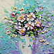 Цветы Надежда, 20х20 см, Картины, Выборг,  Фото №1