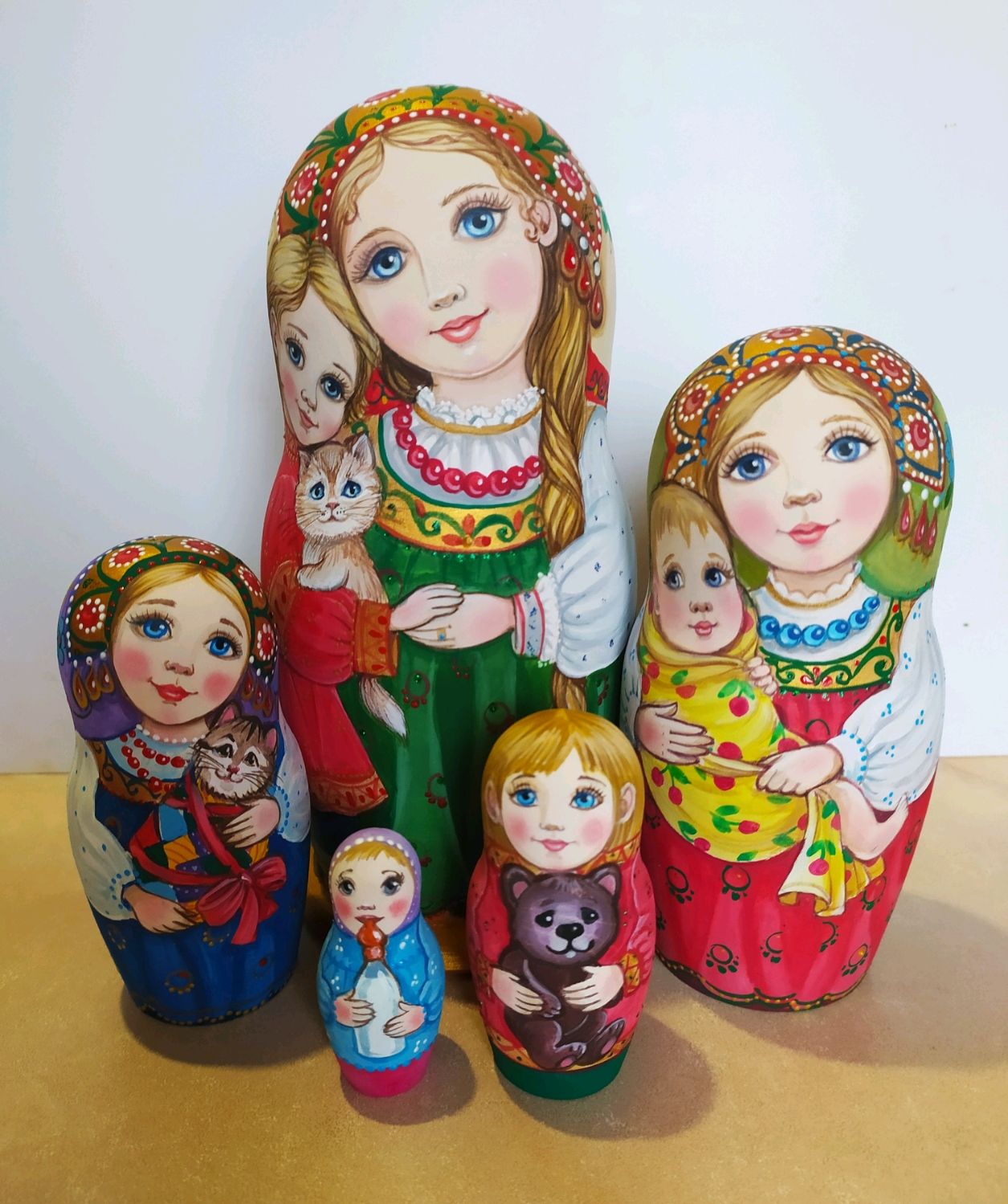 Matryoshka with her children, Dolls1, Vitebsk,  Фото №1