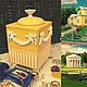 Коробочка для кофе или конфет Прогулка по Павловску. Банки. Декор-студия Тальяновой Анны. Ярмарка Мастеров.  Фото №6