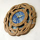 Wall clock wooden carved mirror. Watch. KancyrevDecoration. My Livemaster. Фото №5
