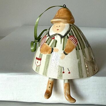 Колокольчик керамический. Ирина Лёшина (IL-ceramica). Подарки и сувениры ручной работы - Ярмарка Мастеров Подарки и сувениры ручной работы. Ярмарка Мастеров - ручная работа Колокольчик керамический. Handmade.