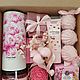 Подарочный бокс Весеннее розовое настроение. Подарочные боксы. _the_wow_box_. Интернет-магазин Ярмарка Мастеров.  Фото №2