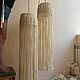 Макраме абажур (светильник). Абажуры и плафоны. Zaf macrame. Дизайнерский свет. Интернет-магазин Ярмарка Мастеров.  Фото №2