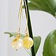 Earrings Golden citrine. Earrings. Star of Siberia. Online shopping on My Livemaster.  Фото №2