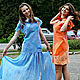 Авторское платье "Blue sky". Платья. Дизайнерский эксклюзив от Ирины Федотовой.. Ярмарка Мастеров.  Фото №5