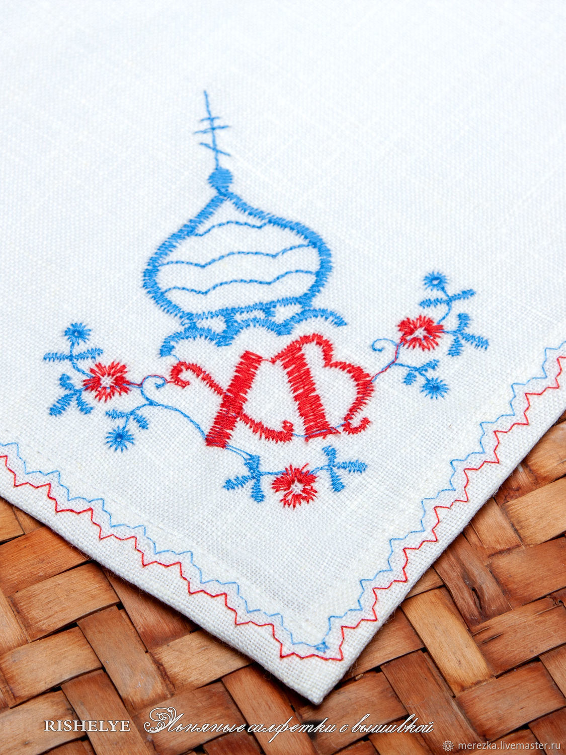 Пасхальные сувениры: Пасхальные салфетки в наборе | лен вышивка ХВ ...