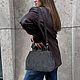 Заказать Саквояж средний из замши. Shapely Bags - Сумки с душой Питера. Ярмарка Мастеров. . Саквояж Фото №3