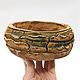 Bowl ceramic. sand, Dish, Pskov,  Фото №1
