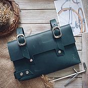 Сумки и аксессуары handmade. Livemaster - original item Toucan Green Bicycle Bag (Bicycle bag). Handmade.