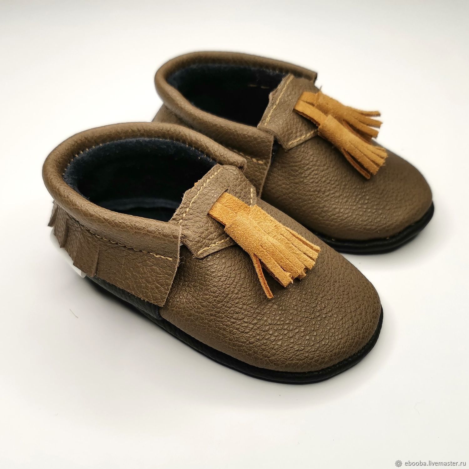 baby fringe moccasins
