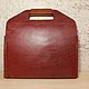 Заказать Кожаная сумка для рисования. Wood Leather (Егор). Ярмарка Мастеров. . Сумка-планшет Фото №3