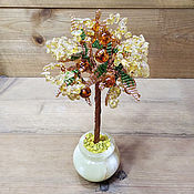 Цветы и флористика handmade. Livemaster - original item Trees: Amber tree 
