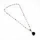 Onyx Pendant, Chain pendant, Black Stone pendant. Pendants. Irina Moro. My Livemaster. Фото №4
