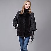 Одежда handmade. Livemaster - original item Jacket with mink fur. Jacket oversized.. Handmade.