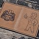 Заказать Обложка на паспорт Fallout. Ледяной Дракон. Ярмарка Мастеров. . Обложка на паспорт Фото №3