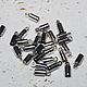 Order End caps for cords 3 mm color silver. agraf. Livemaster. . Accessories for jewelry Фото №3