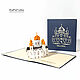 3D postcard - Cathedral of Christ the Savior, Moscow, Cards, Moscow,  Фото №1