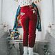 Order Jeans with M&M's print painting clothes Drawings on jeans. nataliadenimart. Livemaster. . Jeans Фото №3