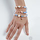 Triple bracelet - Lakshmi beads. Bead bracelet. Mala by Jemma. Online shopping on My Livemaster.  Фото №2