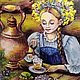  631. Разделочная доска Хозяюшка. Первый мёд. Утварь. Татьяна - шкатулки для души. Ярмарка Мастеров.  Фото №4