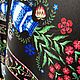 Платок «Ночь». Платки. Светлана Волконская. Ярмарка Мастеров.  Фото №7