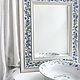 Shell with painted Bells and forget-me-nots. Furniture for baths. ArtFlera (artflera). My Livemaster. Фото №6