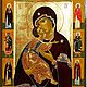 mother of God of Vladimir with selected saints, Icons, Tver,  Фото №1