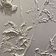 Декор стены в санузле - барельеф с цветами и растениями. Декор. Елена Кова - барельеф, панно, декор. Ярмарка Мастеров.  Фото №5