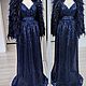 Платье Вечернее "Синяя Птица". Платья. DRESS ART Модный Дом Анны Ивановой. Ярмарка Мастеров.  Фото №6