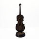 Order Statue or phone stand'Violin'. Wooden cats-Alexander Savelyev. Livemaster. . Stand Фото №3