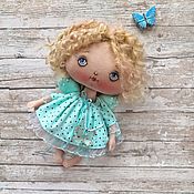 Куклы и игрушки handmade. Livemaster - original item Dolls and dolls: Angel in a mint dress. Handmade.
