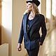 Women's pantsuit GLASGOW graphite wool Germany!, Suits, Moscow,  Фото №1