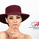  Женская фетровая шляпа "Беатрис", Шляпы, Санкт-Петербург,  Фото №1
