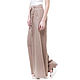 Beige Palazzo pants made of 100% linen. Pants. LINEN & SILVER ( LEN i SEREBRO ). Online shopping on My Livemaster.  Фото №2