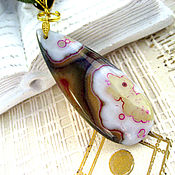 Украшения handmade. Livemaster - original item A pendant made of very beautiful onyx - Aphrodite stone. Handmade.