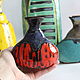 Обитатели V. Радуга. Вазы. Ceramic Tales by Valentina Fadeeva. Ярмарка Мастеров.  Фото №5