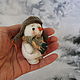 Snowman. Miniature figurines. Galina Skorobogatova. My Livemaster. Фото №4