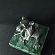 A rat on its hind legs. A rat made of silver . Table decoration. Easter souvenirs. GALANI. My Livemaster. Фото №5