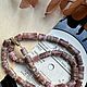 Заказать Бусы из коричневого авантюрина 2. gemstone. Ярмарка Мастеров. . Бусы Фото №3